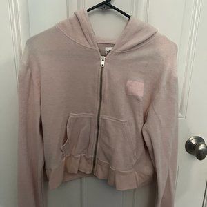 Pink Boys Lie Zip Up Hoodie